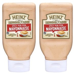 하인즈 스파이시 페리페리 마요네즈 Heinz Seriously Good Spicy Peri Peri Mayo 295ml 2개