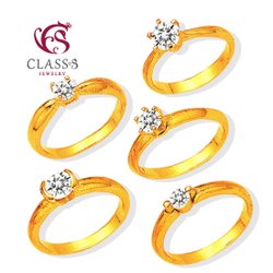 [클래스에스] 순금24K 웨딩 신부결혼예물 금반지 3.75g - SSG.COM