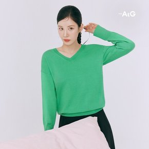 [론칭가79900원]더엣지 25SS 파스텔 브이넥니트 4종