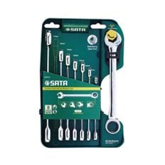 제이큐 사타 더블라쳇 기어렌치 세트 (8P)