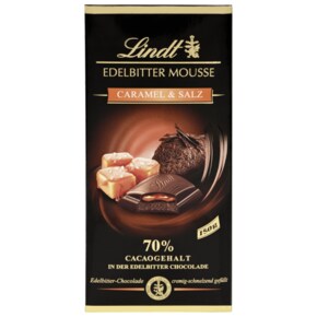 Lindt 린트 다크 초콜릿 솔티드 카라멜 무스 150g