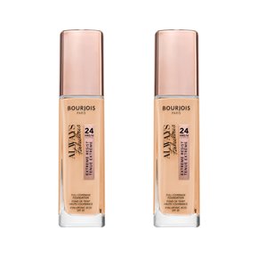 부르조아 올웨이즈 패블러스 롱래스팅 파운데이션 SPF 20 2팩 shade 420 Light Sand 30 ml