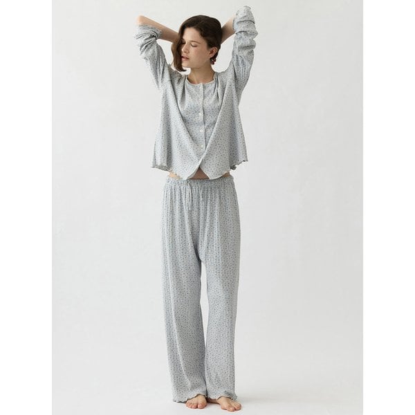 비쥬 플라워 잠옷세트