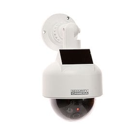 태양광 가짜 CCTV 감시카메라 JH-300/방범 보안 도난방지 방수 모형CCTV(스티커&건전지 미포함)