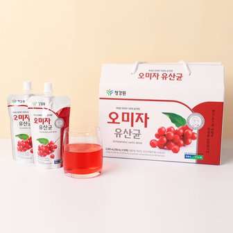 자연초 오미자 주스 2000ml (100ml x 20팩) 오미자유산균 오미자음료 오미자차 선물세트