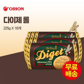 다이제 초코 롤 (225gx16개)