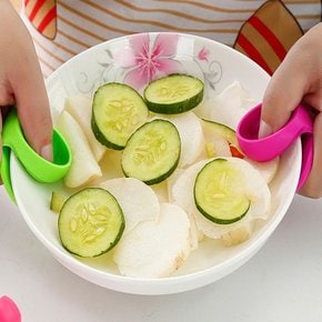 냄비 포트 솥 주방 손잡이 핑크색