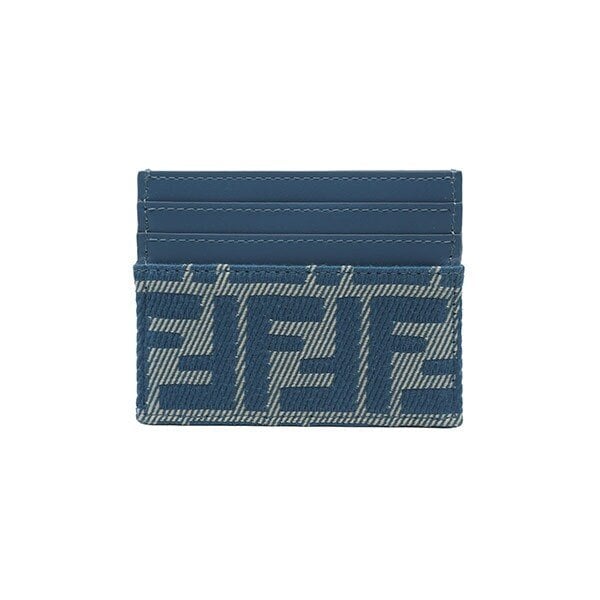 FF 자카드 플랫 바게트 카드 케이스블루 8M0445AUNJF1SKL