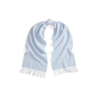 폴로 랄프 로렌 여성 프린지 트림 울 스카프(WAPOSCV0J320345400)