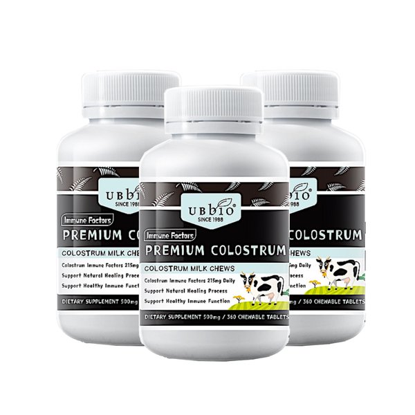 유비바이오 프리미엄 콜로스트럼 초유 COLOSTRUM 360정 3개