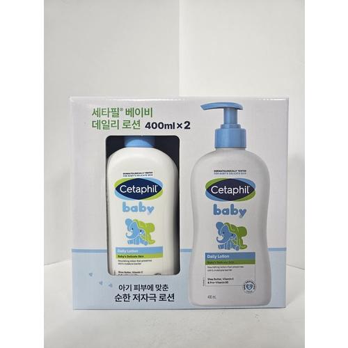 [세타필] 세타필 베이비 로션 400ml 2개  신생아 보습력좋은 아기로션(1)