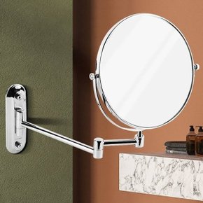 면도경 벽붙이용 대 확대거울 면도거울 욕실 미용거울 (W029340)