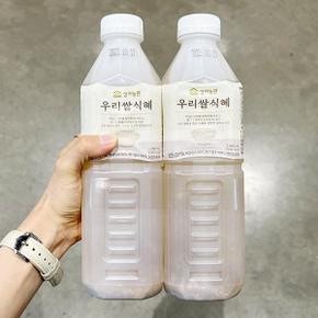 아이스박스포장 상하농원 우리쌀 식혜 1L x 2