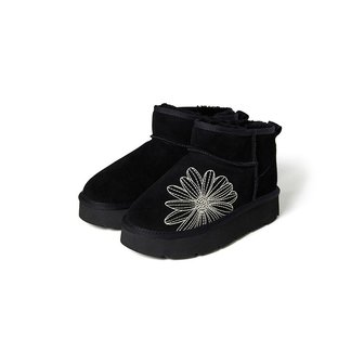 마르디 메크르디 레폼프 CLASSIQUE MINI UGG BOOTS_BLACK
