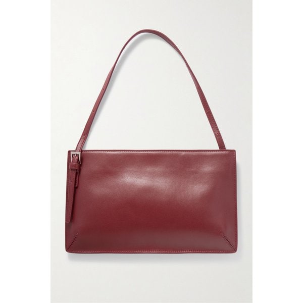 세인트 아그니 90s 가죽 버건디 숄더백 46376663162975020