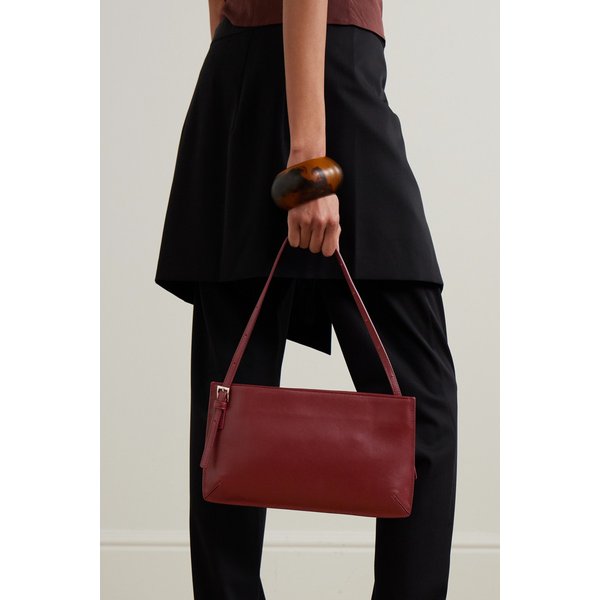 세인트 아그니 90s 가죽 버건디 숄더백 46376663162975020