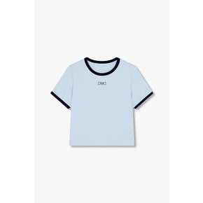 콘트라스트 트리밍 티셔츠 7215240409142