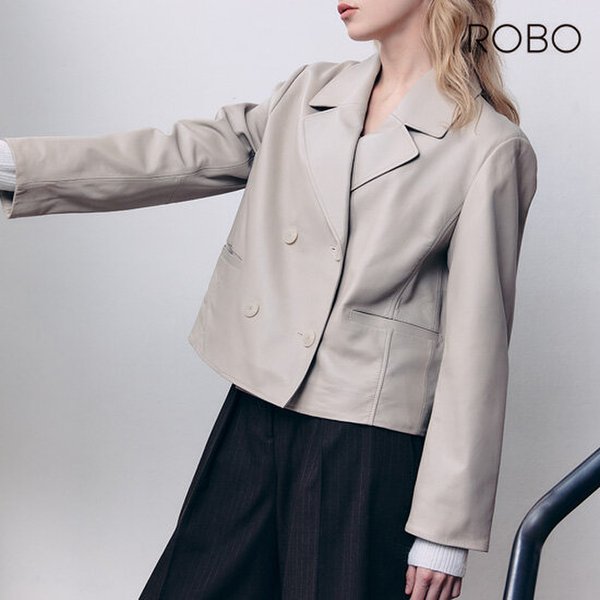 [199,000원 초특가]로보 램스킨 나파 더블 자켓