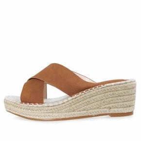 kami et muse Cross strap espadrille wedge slippers_KM20s209