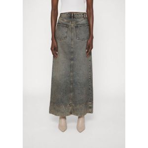 이스퀘어 4589178 Sportmax PIAVE - A-line skirt grey denim