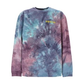 Sweatshirt HOWLIN TIE DYE SWEATNIGHT MIX Purple