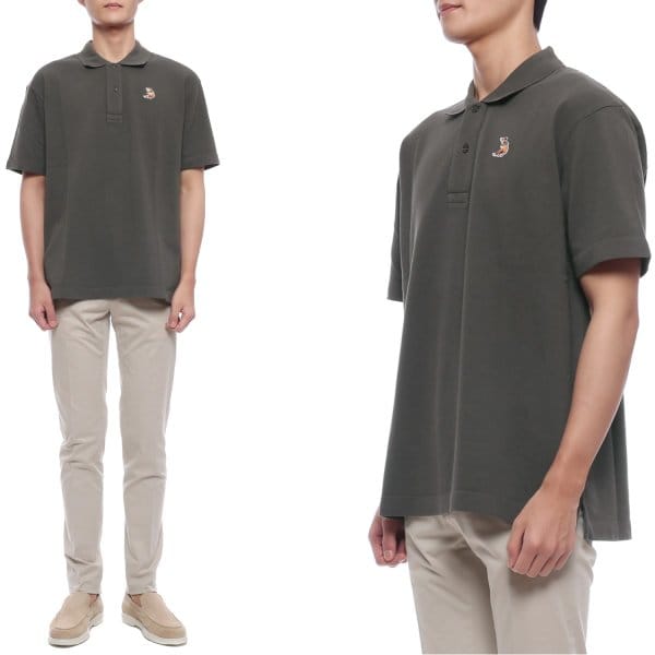 [부산점] 26SS 남성 드리밍폭스 폴로 반팔티셔츠 (QM00201KP0001 0453 26S)