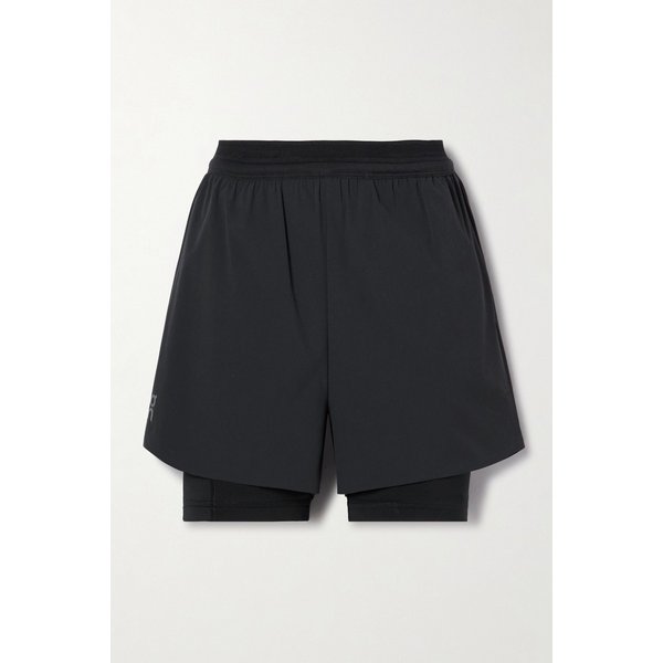 러닝 페이스 레이어드  쉘과 스트레치 저지 쇼츠 1647597360122410