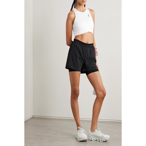 러닝 페이스 레이어드  쉘과 스트레치 저지 쇼츠 1647597360122410