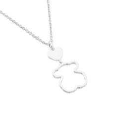 뉴 실루엣 베어 모티프 실버 목걸이/TOUS New Silhouette Bear Motif Silver Necklace/612494510