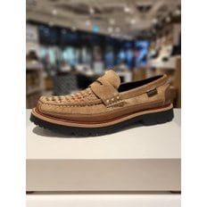 [파주점] [파주점] [콜한][23SS][CH x PENDLETON American Classics] 브라운 남성 페니 로퍼 [Width:M] CHSO3E081W2