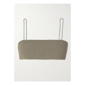 토템 셔링 스트레치 비키니 탑 라이트 그레이 1647597339494951