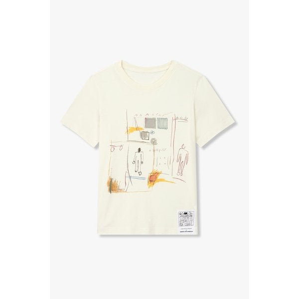 [BASQUIAT] 두들 크루넥 티셔츠 71153407C2106