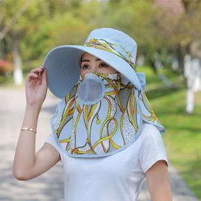 얼굴 자외선차단 농사 일 산책 햇빛가리개 썬캡 모자 (S11534182)