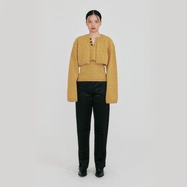 EENK ZNEL Straight Pants - Black