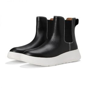 5179976 FitFlop F-Mode Contrast-Stitch Flatform Chelsea Boots