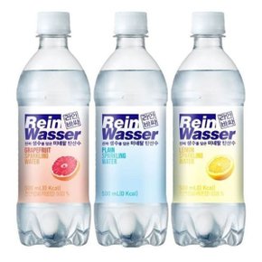 라인바싸 탄산수 500ml x 20페트 플레인 자몽 레몬