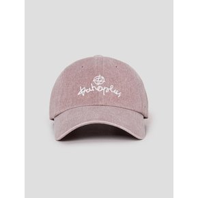 Washed Cotton Ball Cap  Pink (KE618BM01X)