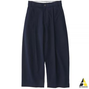 스튜디오 니콜슨 SORTE SNM PEACHED COTTON TWILL DARK NAVY (351) (소르테 팬