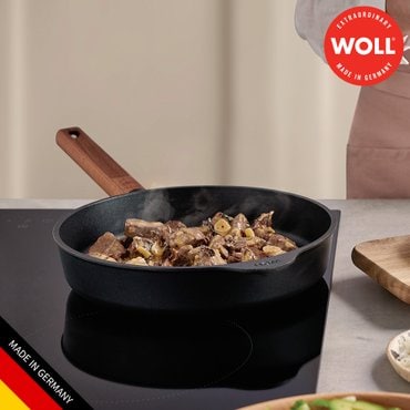 WOLL 에코로직 우드 QXR 인덕션 후라이팬 28cm