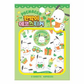 산리오 캐릭터즈 포차코 판박이 데코스티커_P339150507