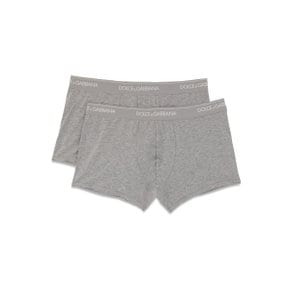 돌체 앤 가바나 PACK OF TWO BOXERS Brief boxer M9C07J_ONN95S8290 GREY