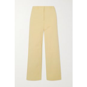 Cloutier Cotton-blend Twill Straight-leg Pants 옐로