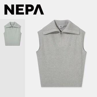 네파 [부산점] 여성 데일리 하프집업 스웨터 베스트