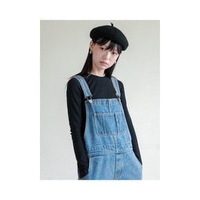 Lossy Blue washed denim overalls