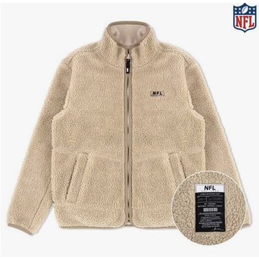 NFL 엔에프엘 F204MJK301 듀크 플리스 자켓 BEIGE