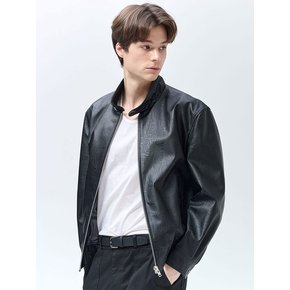 OVER-FIT STAND COLLAR BLOUSON