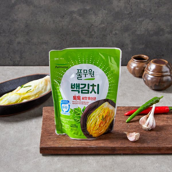 톡톡 백김치 400g