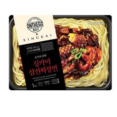 아워홈 온더고 싱카이 삼선짜장면 300g x3개