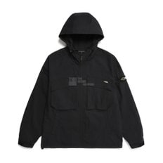 내셔널지오그래픽 N231MJP905 봄버 후디 세미 오버핏 자켓 CARBON BLACK