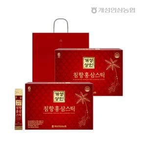 개성상인 침향홍삼스틱 10ml 30포 x 2박스 (총 60포)[30316896]